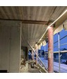 50m arbetsbelysning LED-strip - 230V, IP65, 1500 lm/m, 12W/m, 180 LED/m