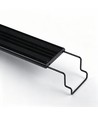 60-80 cm akvarie armatur - 18W LED, hvid/blå/rød/grønn/lilla, justerbar længde, IP66