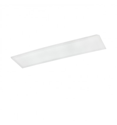 120x30 bakbelyst LED-panel, 30W - 5 års garanti, vit ram