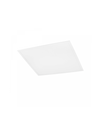 60x60 bakbelyst LED-panel, 40W - 115lm/W, 5 års garanti, vit kant