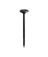 1W solcell trädgårdslampa med spett CCT - 3 ljusfärger, justerbar höjd, IP65, svart