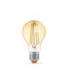 E27 10W LED filamentlampa - A60, extra extra varmvit, bronsglas