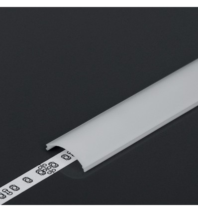 1m täcklock D1 CLICK - Mjölkvitt
