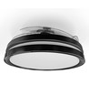 Taklampa med dold fläkt - RA90, CCT, 60W, svart