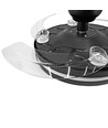 Taklampa m. dold fläkt - RA90, CCT, 60W, svart