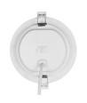 9W Dure 3 LED-taklampa - CCT, IP54, Ø128mm, vit, 110° spridning