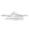 Taklampa m. dold fläkt - RA90, CCT, 60W, vit