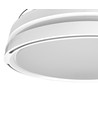 Taklampa med dold fläkt - RA90, CCT, 60W, vit
