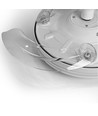 Taklampa m. dold fläkt - RA90, CCT, 60W, vit