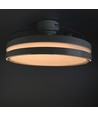 Taklampa med dold fläkt - RA90, CCT, 60W, vit