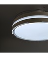 Taklampa med dold fläkt - RA90, CCT, 60W, vit
