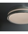 Taklampa med dold fläkt - RA90, CCT, 60W, vit