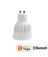4x GU10 5W Smart Home LED-lampa - Bluetooth, 6,6 cm, fungerar med Google Home, Alexa och smartphone