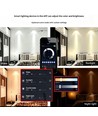 4x GU10 5W Smart Home LED-lampa - Bluetooth, 6,6 cm, fungerar med Google Home, Alexa och smartphone