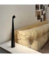 Laddningsbar LED bordslampa inne/ute - Svart, 40cm hög, 3-stegs dimbar, IP44 utomhus