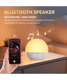 Wake-up Light väckarklocka, soluppgångseffekt - Bluetooth 5.3 högtalare, sömnljud, dimbar