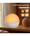 Wake-up Light väckarklocka, soluppgångseffekt - Bluetooth 5.3 högtalare, sömnljud, dimbar