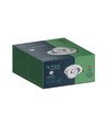 Demo: 30W Ø20 cm infälld spotlight RA90 - Hål: Ø18 cm, Mått: Ø20 cm, CCT - 3 ljusfärger, 3-i-1, vit kant