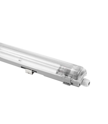 Limea T8 LED armatur - Till 1x 120cm LED rör, IP65 vattentät, länkbar