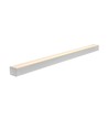120cm 38/32/24W ljusskena - CCT, Vit, taklampa för kontor, inkl. vajerupphäng