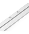 120cm 38/32/24W ljusskena - CCT, Vit, taklampa för kontor, inkl. vajerupphäng