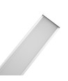 120cm 38/32/24W ljusskena - CCT, Vit, taklampa för kontor, inkl. vajerupphäng