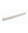120cm 38/32/24W ljusskena - CCT, Vit, taklampa för kontor, inkl. vajerupphäng