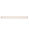 120cm 38/32/24W LED-skena - CCT, Svart, taklampa för kontor, inkl. vajerupphängning