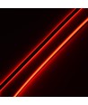 5m 9W/m Röd Dot-free COB-LED strip - 24V DC, IP67, 240 LED/m, 5 års garanti