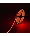 5m 9W/m Röd Dot-free COB-LED strip - 24V DC, IP67, 240 LED/m, 5 års garanti