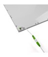 60x60 LED-panel 36W + Zigbee-driver - UGR19, RA92, dimbar via Zigbee, vit ram