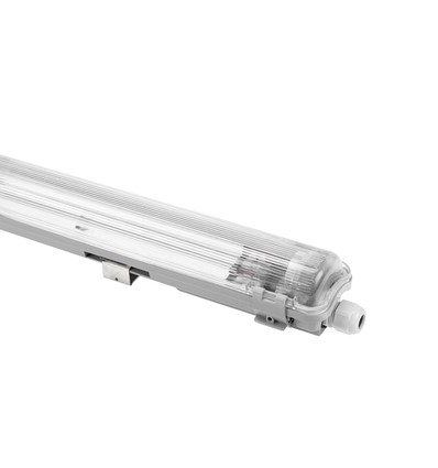 Limea T8 LED-armatur - Till 1x 60cm LED rör, IP65 vattentät, länkbar