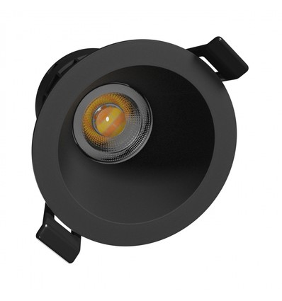7W CCT infälld spotlight - 3 ljusfärger, Ø9cm, Hål: Ø7,5 cm