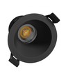 7W CCT infälld spotlight - 3 ljusfärger, Ø9cm, Hål: Ø7,5 cm