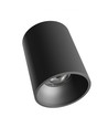 LED takspotlight, justerbar watt - Utanpåliggande, 14W-27W, IP44, RA90, UGR19, 5 års garanti, svart