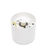 Taklampa för AR111 GU10 - Vit, IP65 utomhus, Ø12cm, 11,5cm hög, aluminium, utan ljuskälla