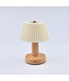 Laddningsbar LED-bordslampa - Tyg, touch-dimbar, CCT, IP20