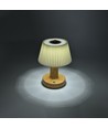 Laddningsbar LED-bordslampa - Tyg, touch-dimbar, CCT, IP20