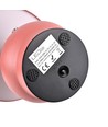 Laddningsbar LED-bordslampa - Rosa, Ø15cm, 22cm hög, touch dimbar, 3-i-1, IP20 inomhus