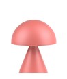 Laddningsbar LED-bordslampa - Rosa, Ø15cm, 22cm hög, touch dimbar, 3-i-1, IP20 inomhus
