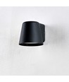 GU10 vägglampa - Svart, IP65, inomhus/utomhus, utan ljuskälla