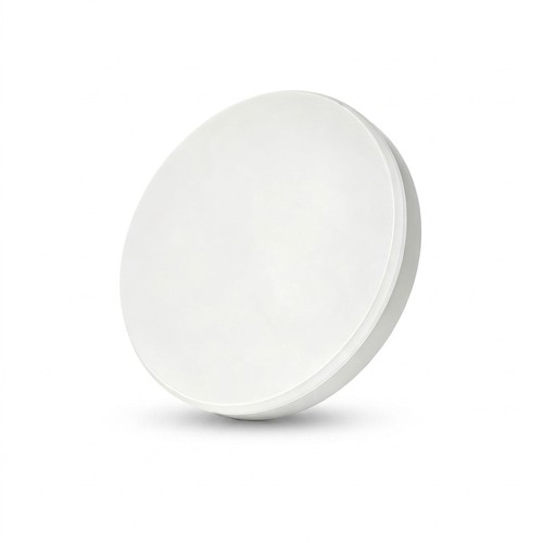 Laddningsbar LED taklampa med sensor - Mikrovågssensor, Ø20cm, 6W, CCT, Vit
