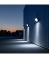 150W LED-strålkastare, Slimline - 135lm/W, CREE-chip, IP65, svart hölje, 6 års garanti