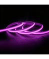 5m 9W/m Lila/rosa Slim COB strip - 230V, IP67 vattentät, 296 LED, kan klippas var 10:e cm