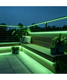 5m 9W/m Grön Slim COB strip - 230V, IP67 vattentät, 296 LED, kan klippas var 10:e cm