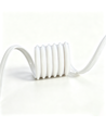 5m 9W/m Gul Slim COB strip - 230V, IP67 vattentät, 296 LED, kan klippas var 10:e cm