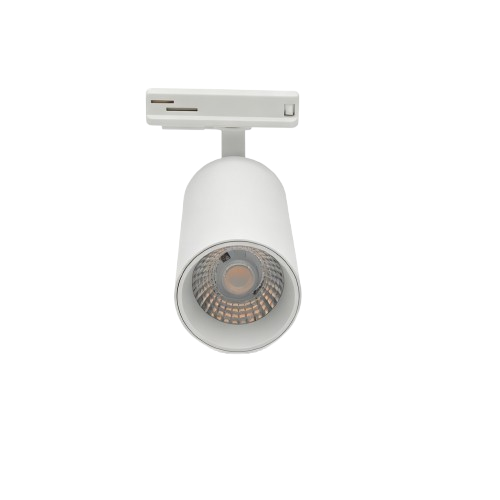 10W 1-fas RA95 skenspotlight - Vit, 1F2W
