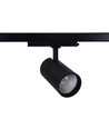 25-30W 3-fas CCT Triac skenspotlight - RA98, justerbar CCT & watt, Svart