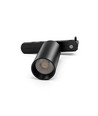 10-14W 3-fas CCT Triac skenspotlight - RA93, justerbar CCT & Watt, svart