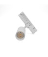 10-14W 3-fas CCT Triac skenspotlight - RA93, justerbar CCT & Watt, vit